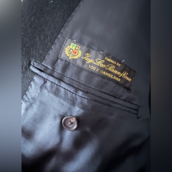 💯 AUTHENTIC RALPH LAUREN MEN’s CALMEL HAIR SUIT COAT - Picture 6 of 9